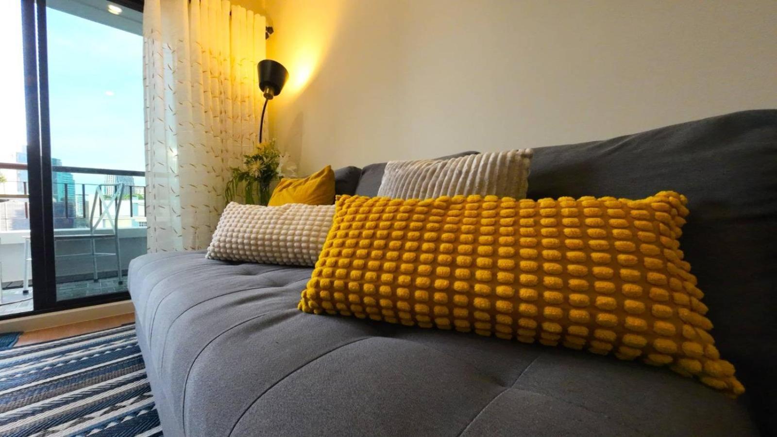 Cozy 1Br Walk To Bts And Airport Rail Link Close To Malls G7 Bangkok Phòng bức ảnh